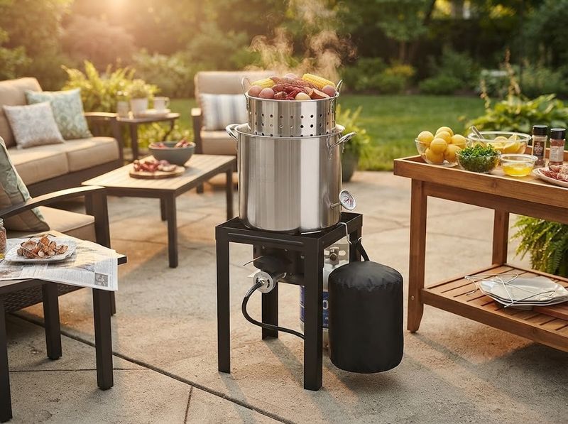 30QT Turkey & 10QT Fish Fryer
