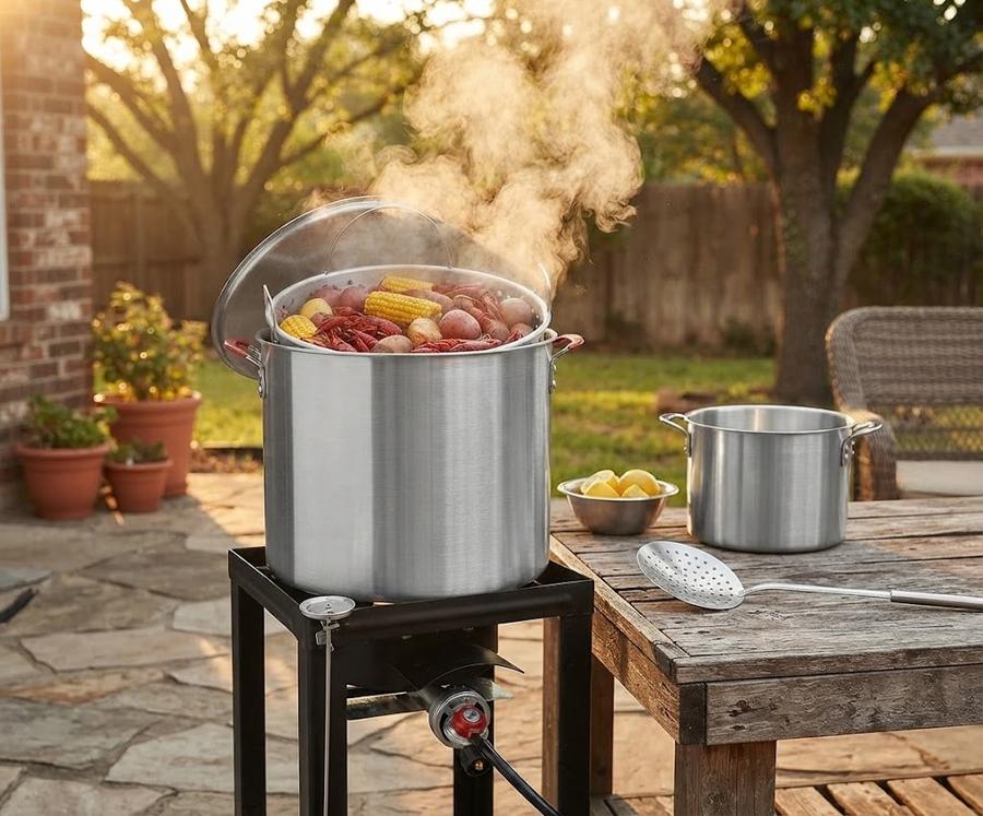 30QT Turkey Fryer & 10QT Fish Fryer Kit