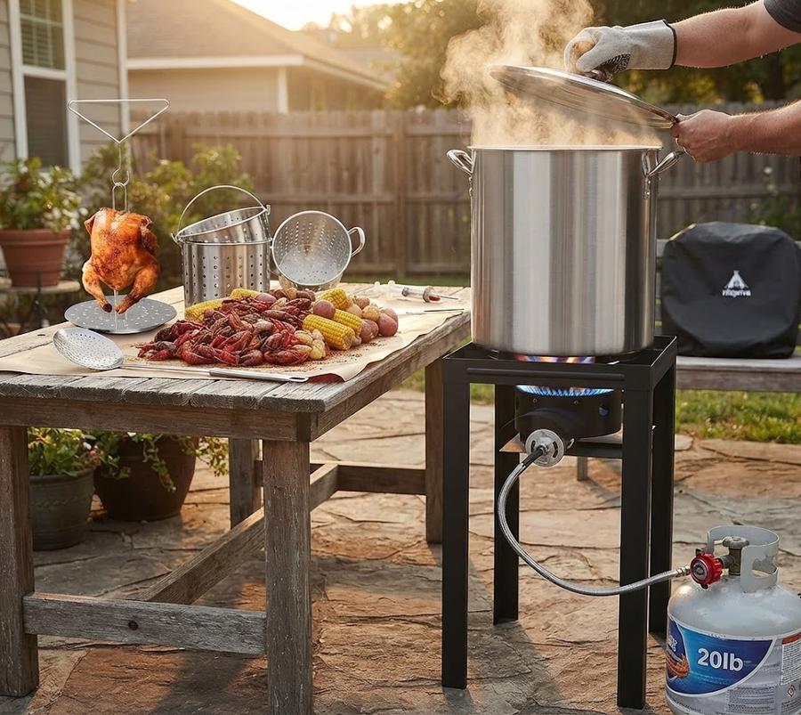 30QT Turkey & 10QT Fish Fryer