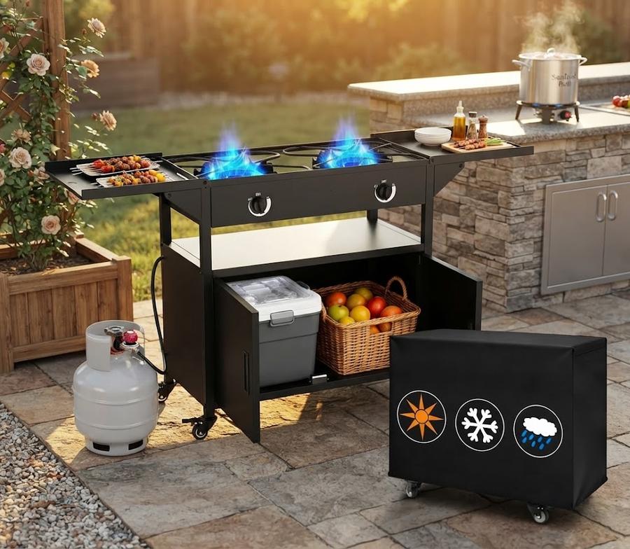 2 Burner Propane Stove